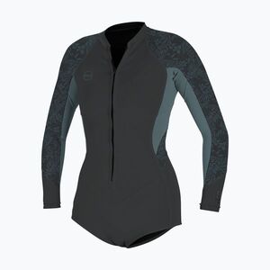 Női neoprén ruha úszáshoz O'Neill Bahia 2/1 mm Front Zip Short Spring tempered steel/shade (Bahia 2/1 Front Zip Short Spring 5363-IS9) kép