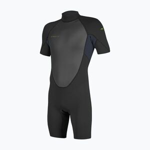 Gyerek úszóruha O'Neill Youth Reactor-2 2mm Back Zip SS Spring black/slate (Youth Reactor-2 2mm Back Zip SS Spring 5045B-L43) kép