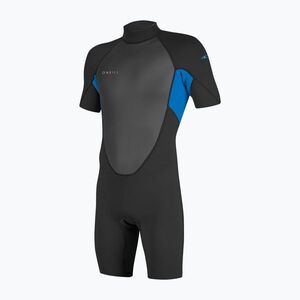 Férfi úszóruha O'Neill Reactor-2 2mm Back Zip SS Spring HJ5 black/ocean (Reactor-2 2mm Back Zip SS Spring 5041B-EJ7) kép