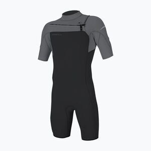 Férfi úszóruha O'Neill Hammer 2mm Chest Zip SS Spring IS6 tempered steel/smoke/smoke (Hammer 2mm Chest Zip SS Spring 4927-IS6) kép