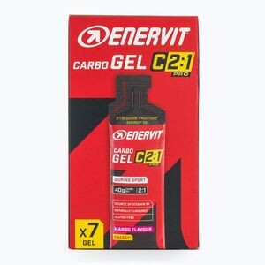Energiagél-csomag Enervit Carbo Gel C2: 1Pro 7 pcs x 60 ml mango (Carbo Gel C2: 1Pro 96654) kép