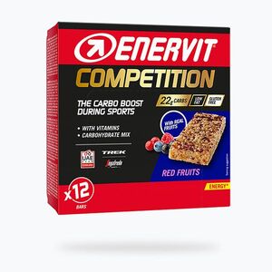 Energia szeletek készlet Enervit Competition 12 pcs x 30 g red fruit (Competition 99135) kép