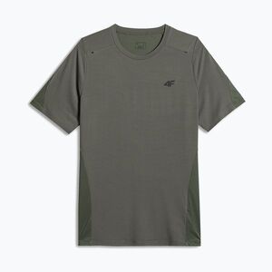 Férfi edzőpóló 4F Athletic FNK M1775 khaki (Athletic FNK M1775 4FWSS26TFTSM1775) kép