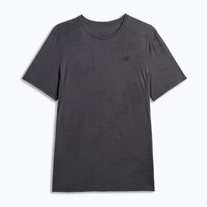 Férfi edzőpóló 4F Athletic FNK M1778 black allover (Athletic FNK M1778 4FWSS26TFTSM1778) kép