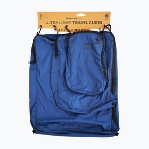 Szerokie etui na akcesoria Ticket To The Moon Travel Cube Set 3 pcs. lightest blue/blue (Travel Cube Set TMTCSETL5252) kép