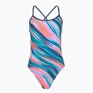 Női egyrészes fürdőruha TYR Durafast Elite Riptidal Trinityfit pink/multi (Durafast Elite Riptidal Trinityfit P04072_231) kép