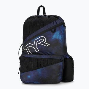 Úszózsák TYR Elite Team Mesh 40 l blue/teal/green (Elite Team Mesh 40L LBMSHELT_916) kép