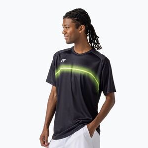 Férfi teniszpóló YONEX 16859 Practice black (16859 Practice CT16859BS) kép