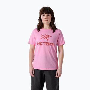 Női póló Arcteryx Kragg SL Cotton Heatmap Crew pineberry (Kragg SL Cotton Heatmap Crew X000010223018) kép