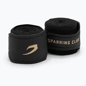 Boxkesztyű kötések BOXRAW We Don't Play Boxing Hand Wraps 450 cm black (We Don't Play Boxing Hand Wraps BXRW-WDPBHW-4.5-B) kép
