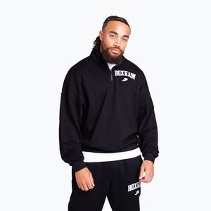Férfi pulóver BOXRAW East Street 1/4 Zip black (East Street 1/4 Zip BXRW-U-ESQZ-B) kép