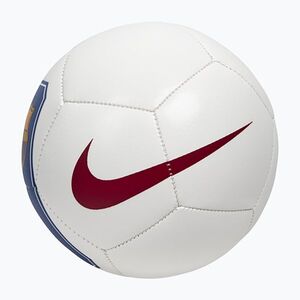 Mini focilabda Nike Skills FC Barcelona white/cardinal red size 1 (Skills FC Barcelona IR5104-100) kép