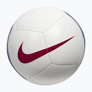 Futball-labda Nike Pitch FC Barcelona white/cardinal red size 5 (Pitch FC Barcelona IR5092-100) kép