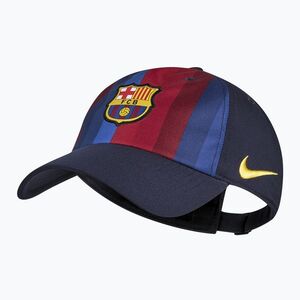 Ellenzős sapka Nike FC Barcelona Club Poly blackened blue (FC Barcelona Club Poly) kép