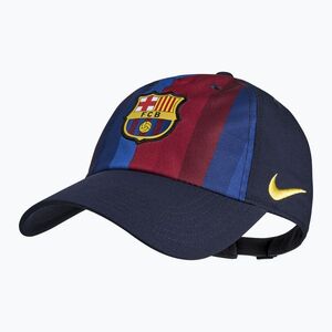 Gyerek ellenzős sapka Nike FC Barcelona Club Poly blackened blue (FC Barcelona Club Poly IR4795-498) kép