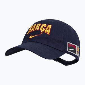 Ellenzős sapka Nike FC Barcelona Club Cotton blackened blue (FC Barcelona Club Cotton IR4757-498) kép