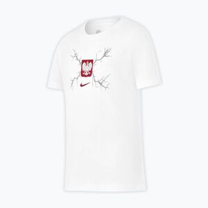 Nike Graphic Poland fehér gyerek focimez (Graphic Poland IQ7706-100) kép