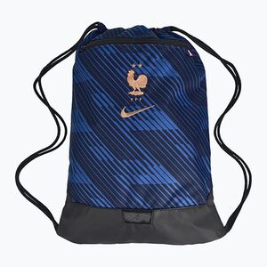 Zsák Nike Academy France AOP 18 l blackened blue/game royal (Academy France AOP IQ6745-498) kép