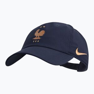 Ellenzős sapka Nike Club France Poly blackened blue (Club France Poly IQ7040-498) kép