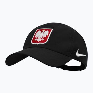 Ellenzős sapka Nike Club Poland Poly black (Club Poland Poly IQ7044-010) kép