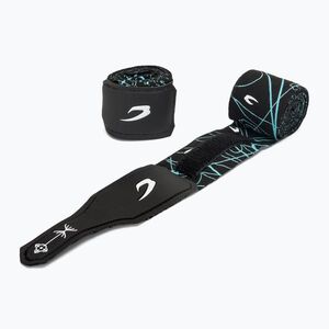 Boxkesztyű kötések BOXRAW Dyscyplined Thought Hand Wraps 450 cm black (Dyscyplined Thought Hand Wraps BXRW-HWV3-4.5-DTDA) kép
