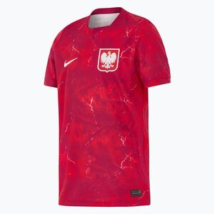 Gyerek focimez Nike Dri-Fit Poland Stadium Away 2026 noble red/sport red (Dri-Fit Poland Stadium Away 2026 IO8592-676) kép