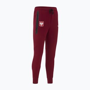Férfi focinadrág Nike Tech Fleece Poland Jogger team red (Tech Fleece Poland Jogger IO8540-677) kép