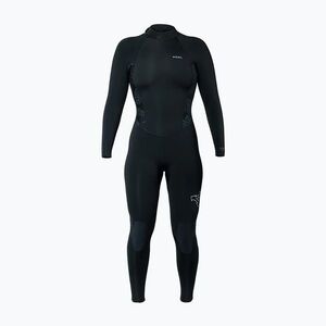 Női úszóruha Xcel Axis Back Zip 4/3 mm Full black/palm/monstera print (Axis Back Zip 4/3mm Full WE43AXG5-BPM) kép
