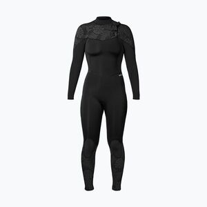 Női úszóruha Xcel Comp 4/3 mm Full black/black palm/monstera print (Comp 4/3mm Full WN43ZXC4-BPM) kép