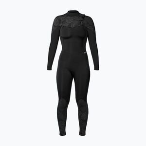 Női úszóruha Xcel Comp 3/2 mm Full black/black palm/monstera print (Comp 3/2mm Full WN32ZXC4-BPM) kép