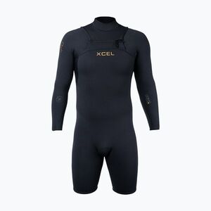Férfi úszóruha Xcel Comp+ Spring 2/1, 5 mm LS black (Comp+ Spring 2/1.5mm LS ME211CP5-BLK) kép