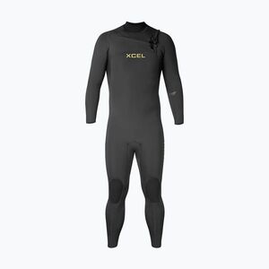 Férfi úszóruha Xcel Comp 4/3 mm Full black (Comp 4/3mm Full MN43ZXC4-BLK) kép