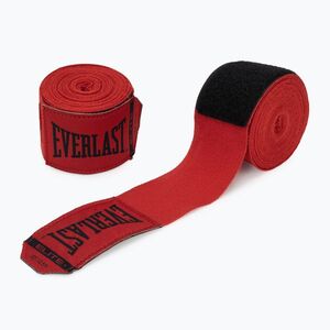 Boxkesztyű bandázsok Everlast 450 cm red (EV4456-RED) kép