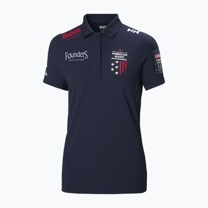 Női galléros póló Helly Hansen Crew Tech Polo navy (Crew Tech Polo 33984_601) kép