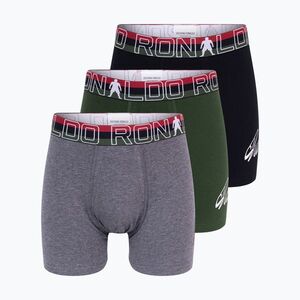 Gyermek boxer nadrág CR7 Trunk 3 multicolour pairs (Trunk 300-8403-51-2406) kép