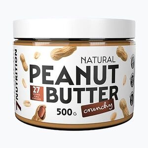 Mogyoróvaj 7Nutrition 500 g crunchy peanuts (Peanut Butter crunchy 7NU000661) kép