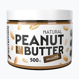 Mogyoróvaj 7Nutrition 500 g peanuts smooth (Peanut Butter smooth 7NU000662) kép
