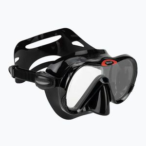 Snorkelingmaszk Seac Boss black/silver (Boss 75-83NS/SBL) kép