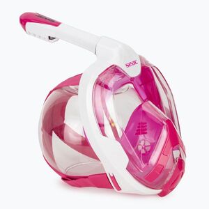 Teljes arcmaszk snorkelinghez SEAC Magica white/pink (Magica 170-10WP/SLT) kép
