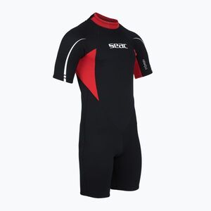 Férfi úszóruha SEAC Shorts Relax 2.2 mm black/red (Relax 2.2 mm 1-39) kép