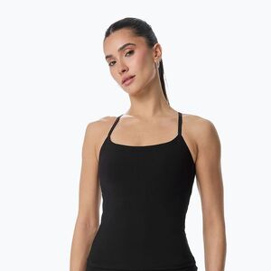 Női edzőpóló Cardio Bunny With Built-in Black bra (With Built-in Bra HCB-126-028-9) kép