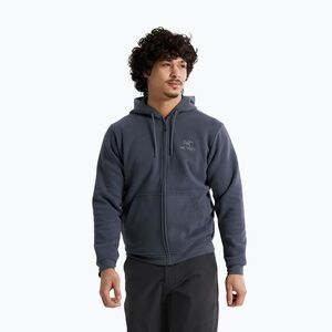 Férfi trekking polár pulóver Arcteryx Emblem Fleece Full-Zip Hoody dark stratus (Emblem Fleece Full-Zip Hoody X000009929035) kép
