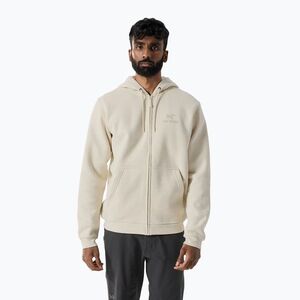 Férfi trekking polár pulóver Arcteryx Emblem Fleece Full-Zip Hoody sea salt (Emblem Fleece Full-Zip Hoody X000009929046) kép