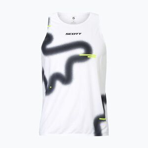 Férfi futó póló SCOTT RC Run Tank white/black (RC Run Tank 422760) kép