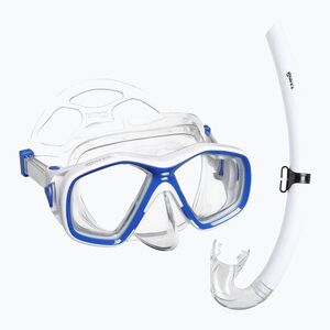 Gyermek snorkel szett Mares Tapu Jr blue/white/clear (Tapu Jr 411818) kép