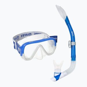 Snorkelingfelszerelés Mares Keewee Splash blue/white/clear (Keewee Splash 411819) kép