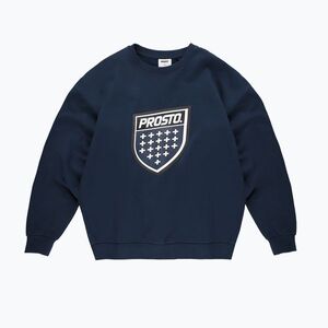 Férfi pulóver PROSTO Big Shield Crewneck navy (Big Shield Crewneck KL261MSWE1031) kép