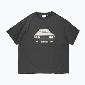 Férfi póló PROSTO Polonez dark gray (Polonez KL261MTEE1232M) kép