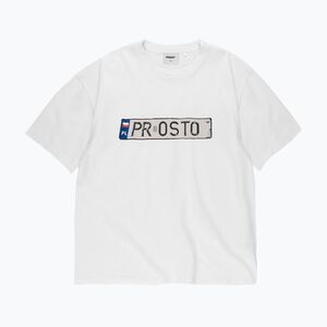 Férfi póló PROSTO Plates white (Plates KL261MTEE1241L) kép