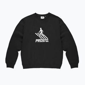 Férfi pulóver PROSTO Crossing Crewneck black (Crossing Crewneck KL261MSWE1051) kép